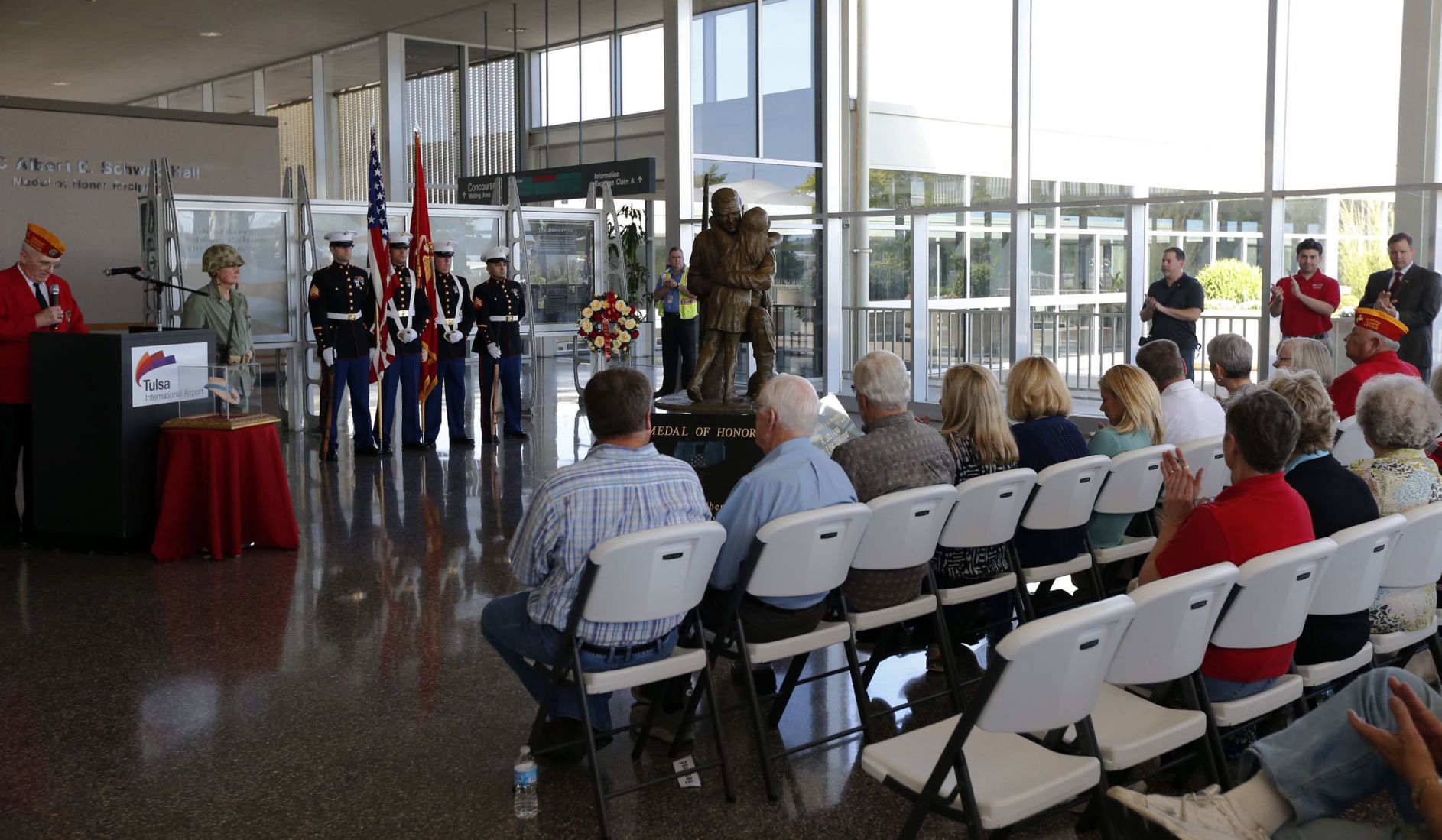 Internationaler Flughafen Tulsa im Jahr 2014